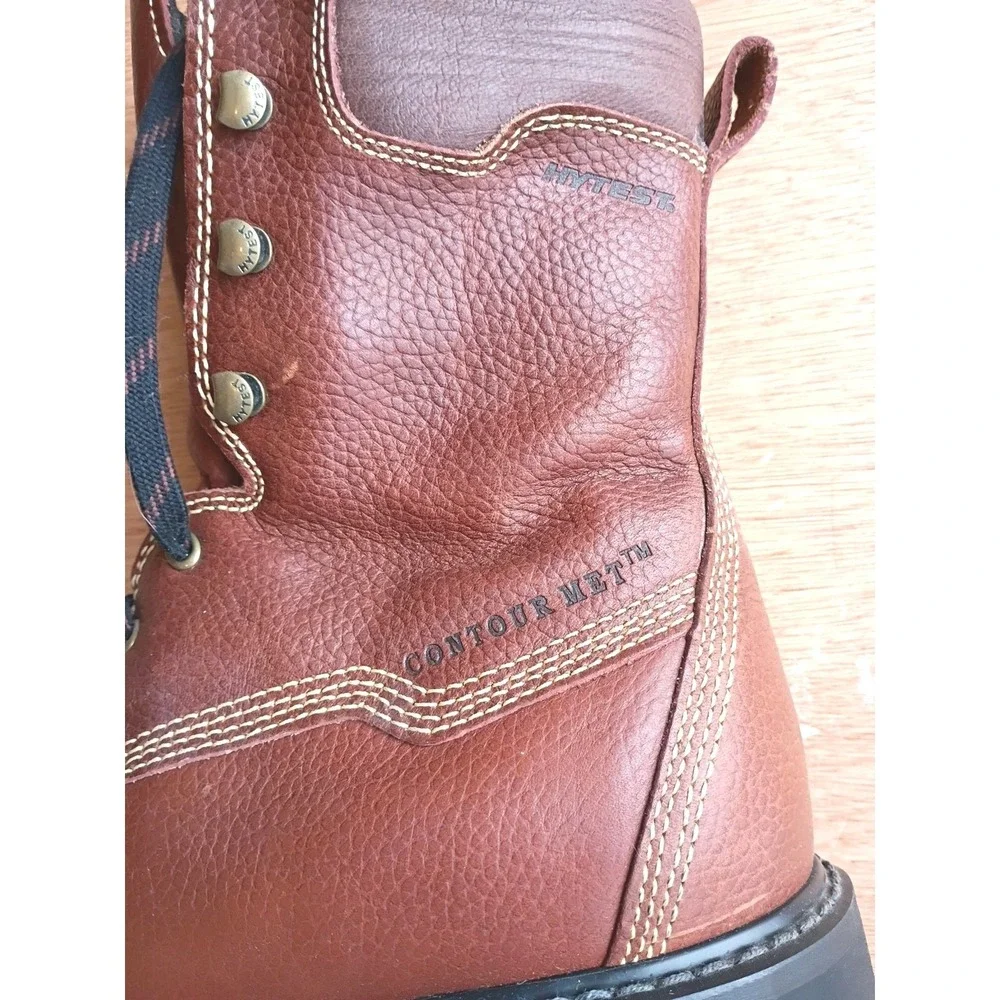 Hytest I Iron High Heat‎ Work Boots Mens Brown Boots - US 6.5